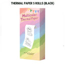 Vyvylabs Thermal Paper 5 Rolls (Black) (V-RMZ-BK)