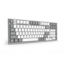 Redragon BK-7114WG Scissor Mechanism Slim Wireless 96% Keyboard (White/Grey)
