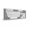 Redragon BK-7114WG Scissor Mechanism Slim Wireless 96% Keyboard (White/Grey)