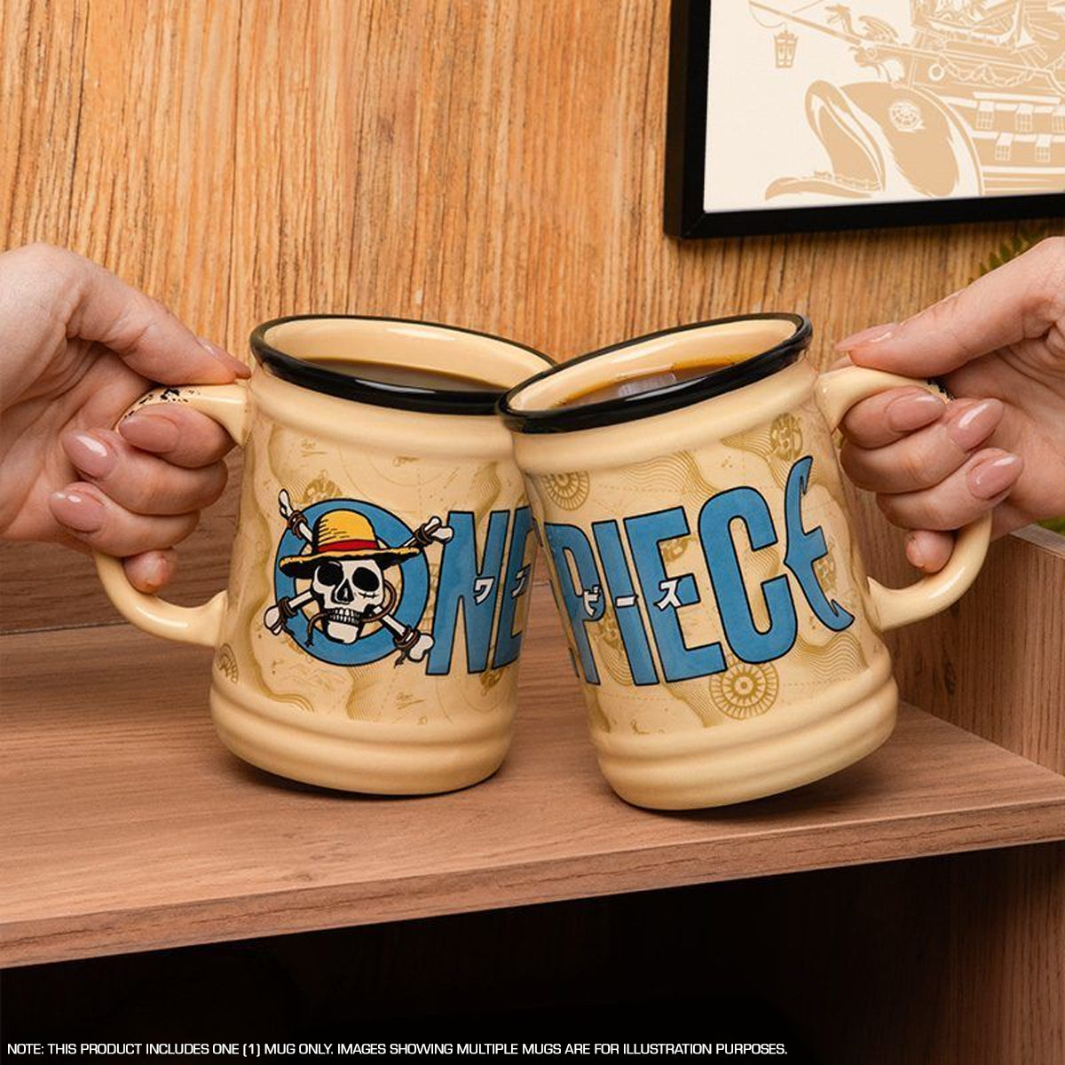 Paladone One Piece Shaped Mug (PP14651OPNF)