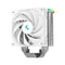 DeepCool AK400 Digital SE WH CPU Cooler with a Status Display (White) 