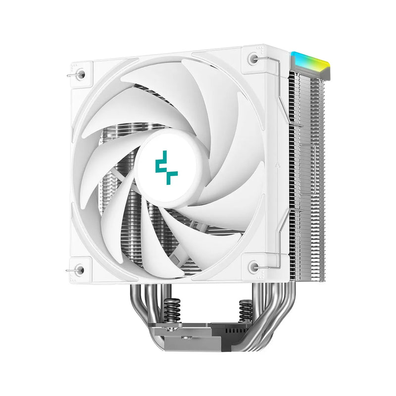 DeepCool AK400 Digital SE WH CPU Cooler with a Status Display (White) 
