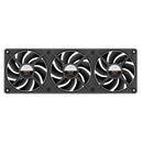 Ocypus Sigma F36 ARGB 360mm Integrated ARGB Suspended Illuminated Fan Hub (Black, White)