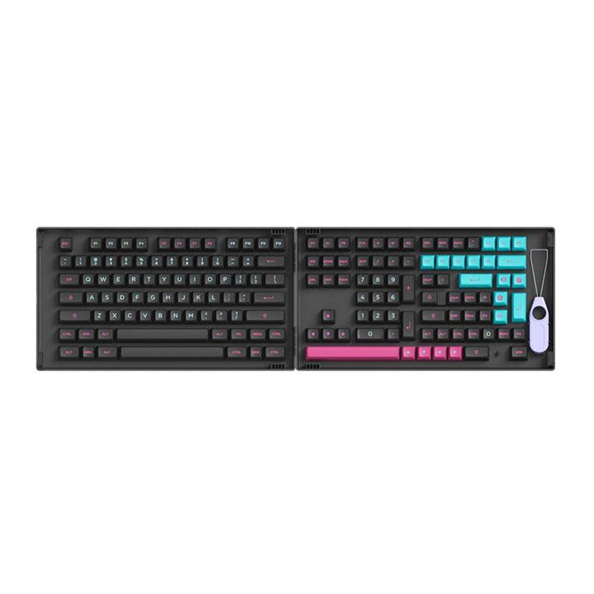 DATABLITZ ECOMMERCE | AKKO MIDNIGHT PBT KEYCAPS SET ASA 178 KEYS