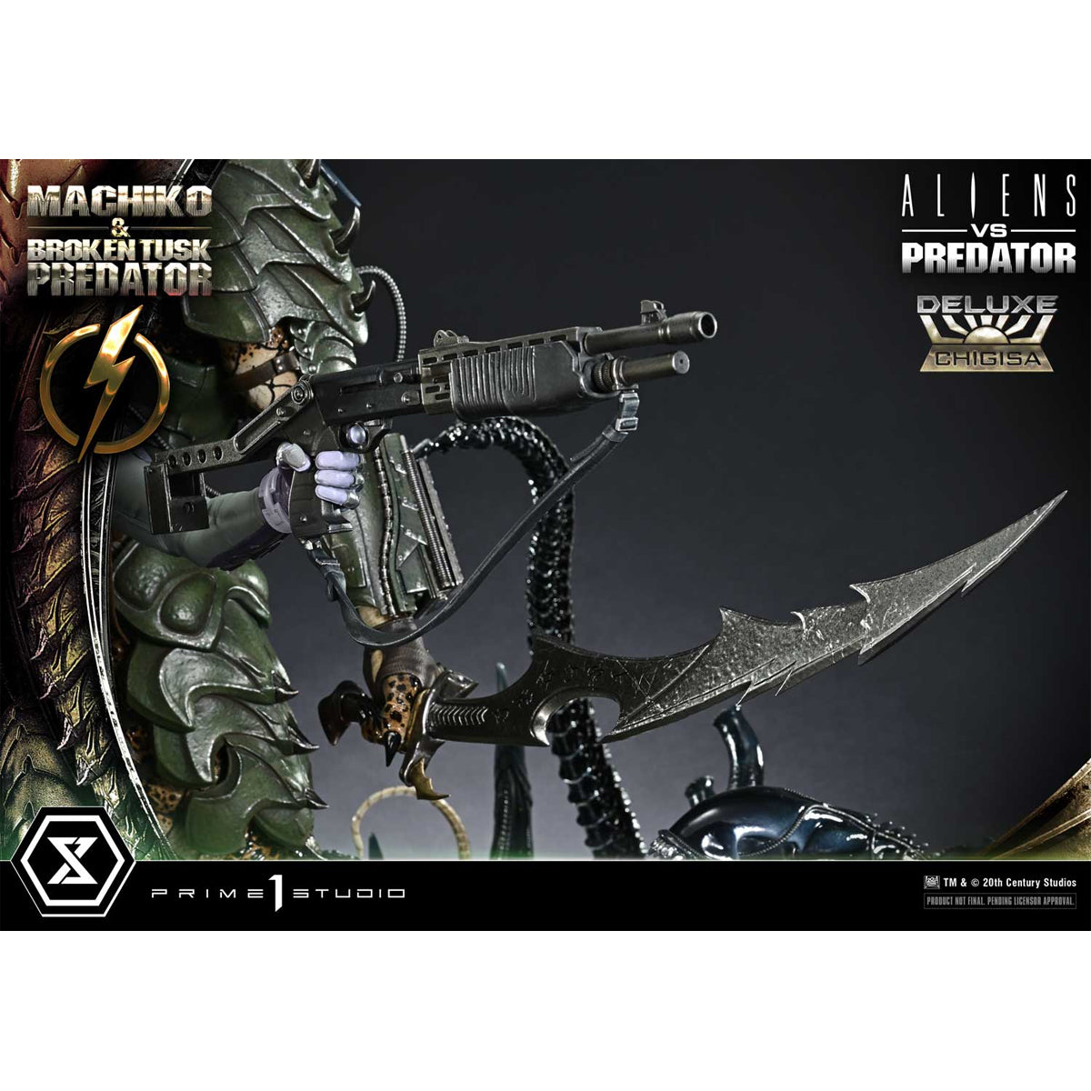 Ultimate Premium Masterline Aliens vs. Predator Machiko & Broken Tusk