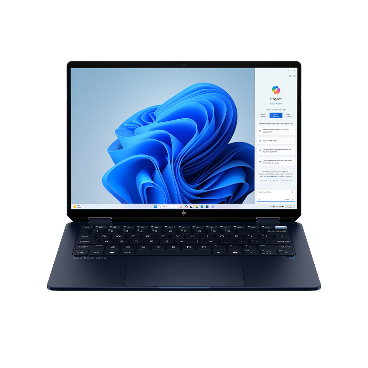 HP OmniBook Ultra Flip 14-fh0089TU Laptop (Atmospheric Blue)