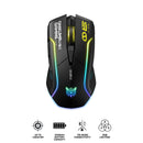 Onikuma DM06 Tri-Mode RGB Wireless Gaming Mouse (Black)