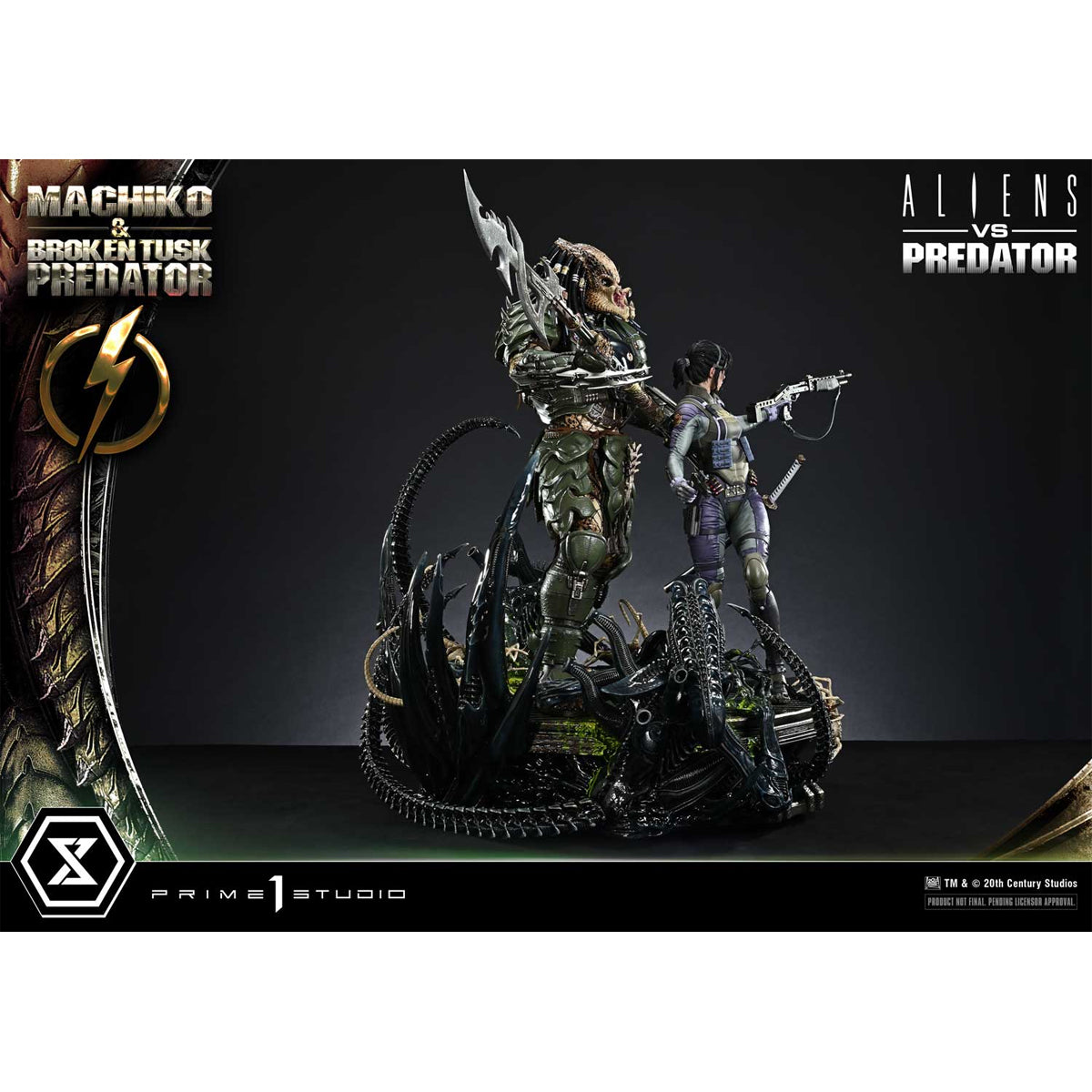 Ultimate Premium Masterline Aliens vs. Predator Machiko & Broken Tusk