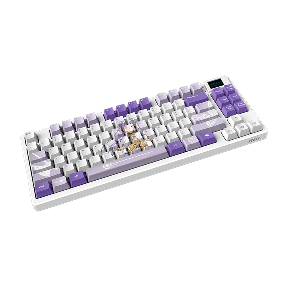 MSI Forge TKL Wireless Frieren Edition RGB Mechanical Gaming Keyboard