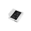 ORICO 2ND 2.5”  SATA HDD/SSD Caddy Tray Adapter For Laptop CD/DVD-ROM Drive Slot (Silver) (L95SS)