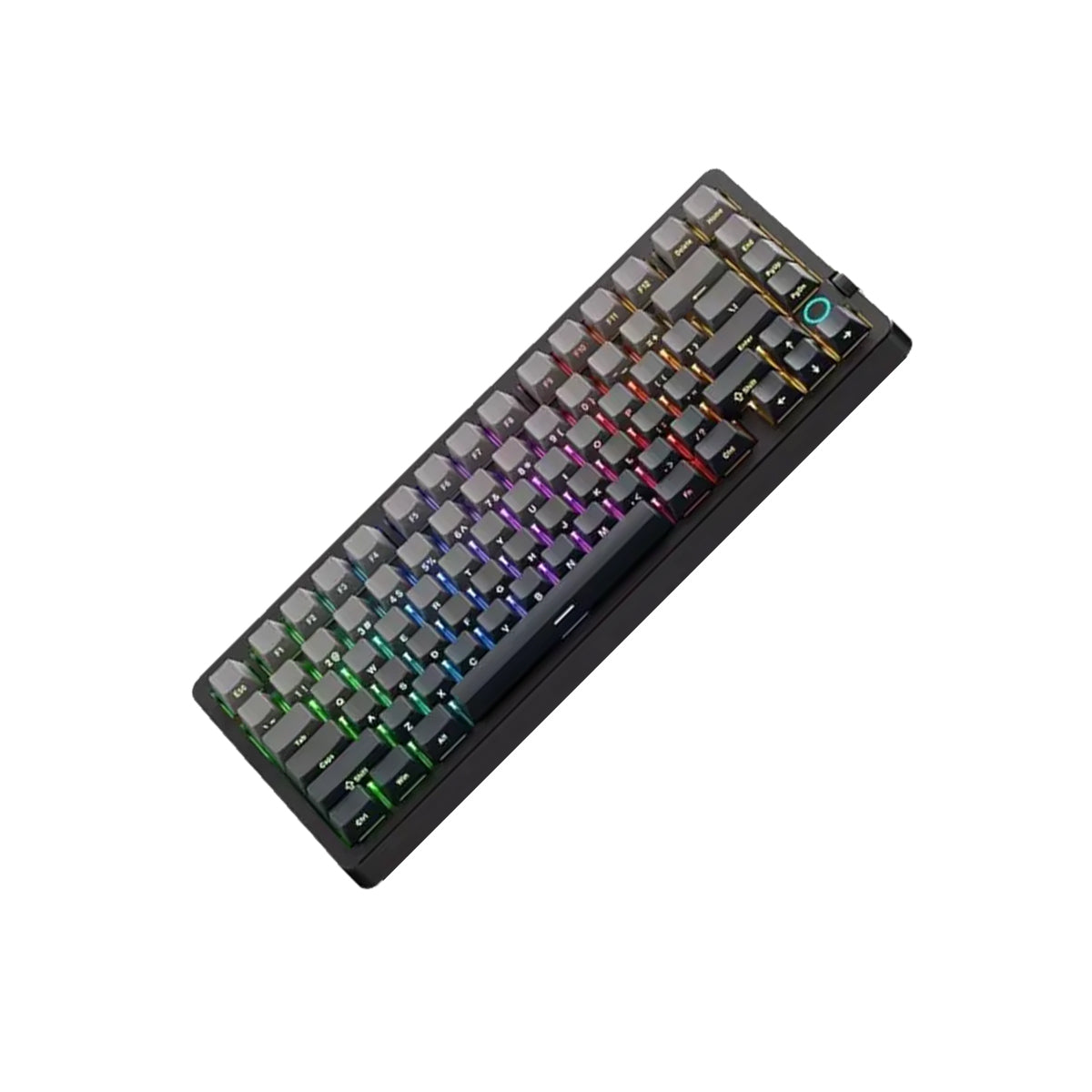 MCHOSE G75 V2 RGB Tri-Mode Hot-Swappable Mechanical Keyboard (Shadow Gradient) (Quick Gold Switch V3)