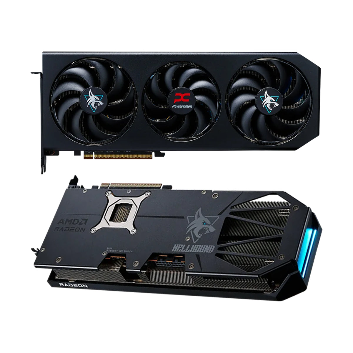PowerColor Hellhound AMD Radeon RX 9070 GRE 12GB GDDR6 Graphics Card