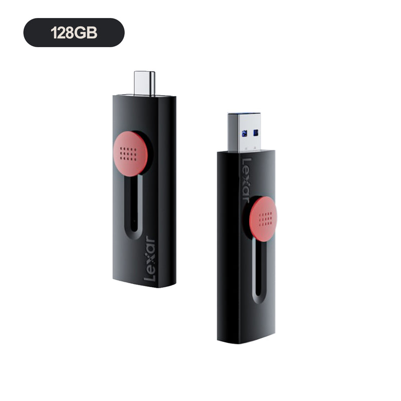 Lexar JumpDrive Dual Drive D300 USB 3.1 Type-C & Type-A 130MB/s Read Flash Drive
