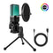 Redragon GM212 Adne RGB USB Streaming Microphone with Pop Filter Tripod