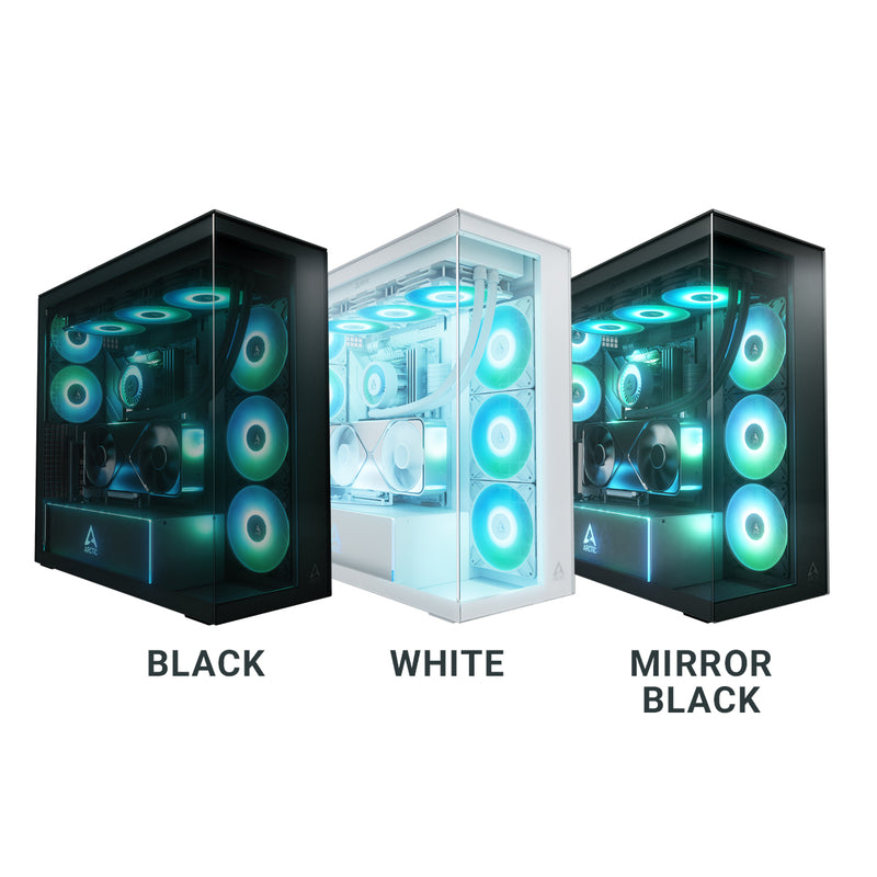 Arctic Xtender VG Tempered Glass Side Panel Premium E-ATX PC Case