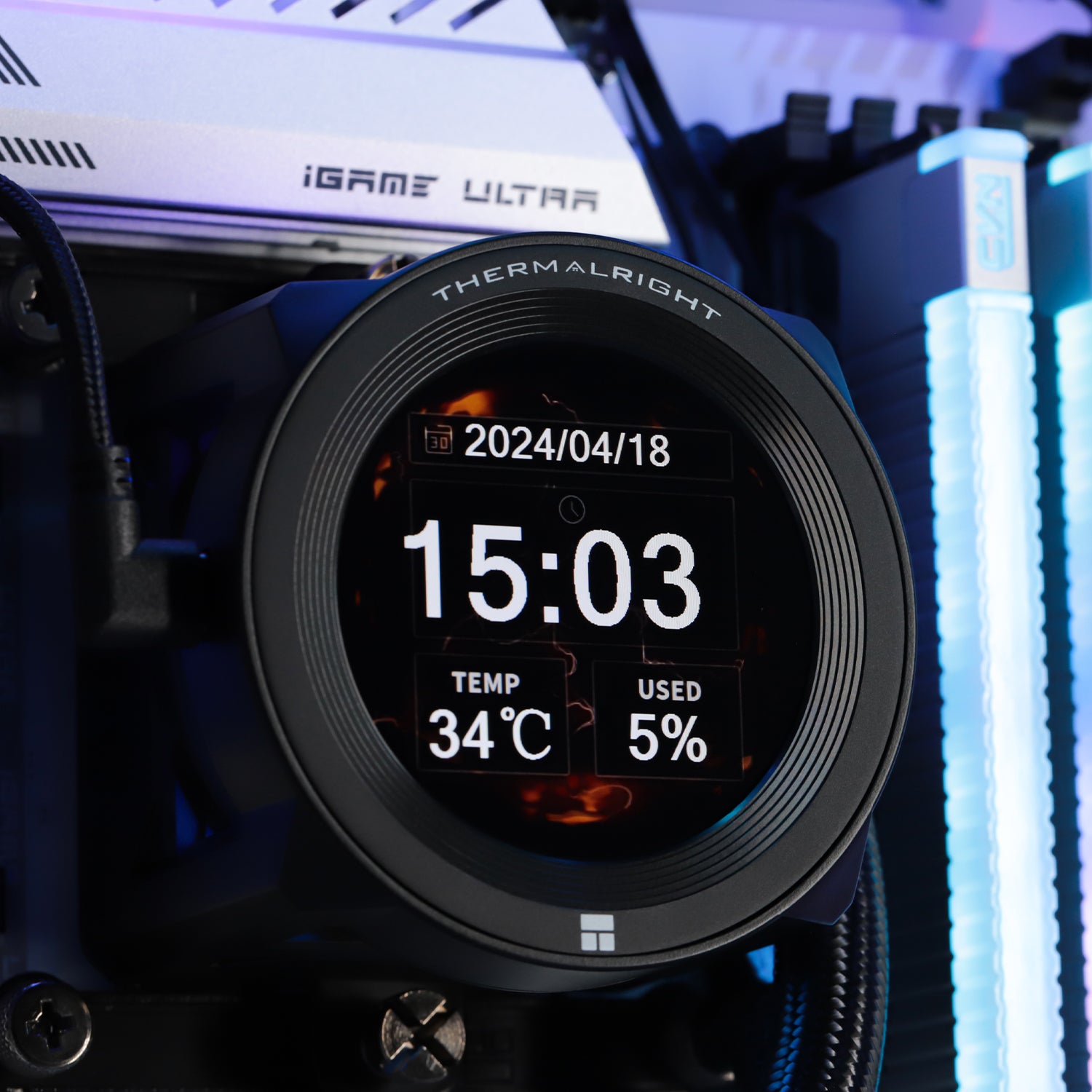 Thermalright Core Vision 360 CPU Liquid Cooler (Black)