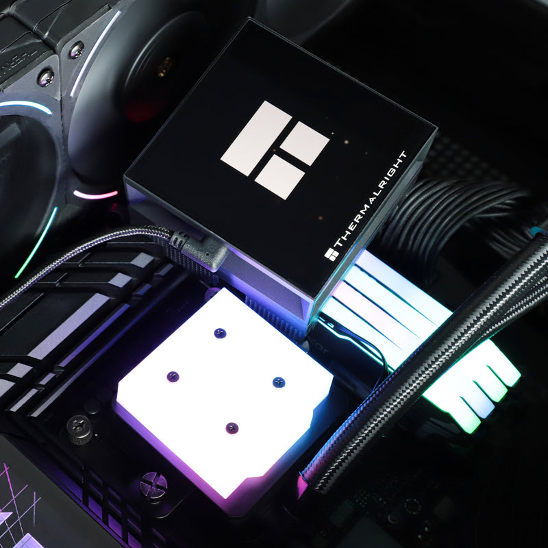 Thermalright Hyper Vision 360 ARGB AIO CPU Liquid Cooler (Black)