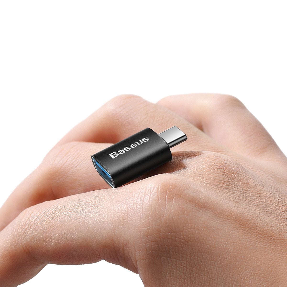Baseus Ingenuity Series Mini OTG Adapter Type-C to USBA 3.1 (Black) (ZJJQ000001)
