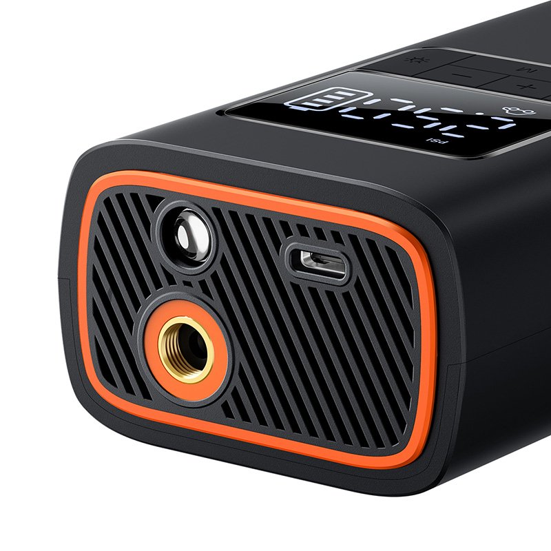 Baseus SuperMini Pro Series Wireless Car Inflator (Cluster Black) (C11159300111-00)