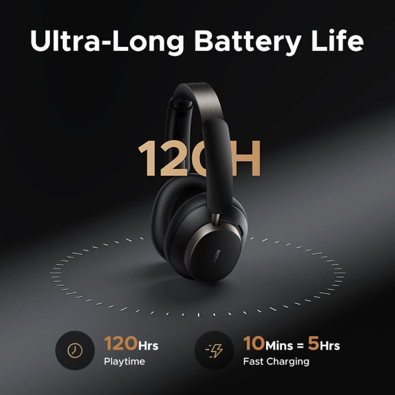 Ugreen Studio PRO Hybrid Active Noise-Cancelling Headphones Black (HP206/55687)