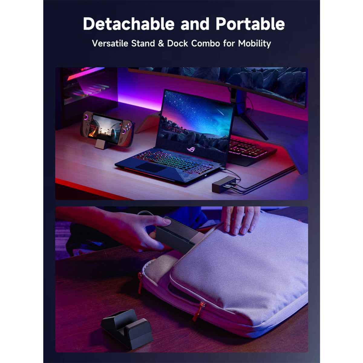 JSAUX USB-C 6-in-1 Multifunctional Docking Station