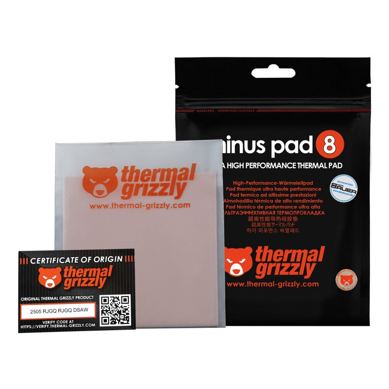 Thermal Grizzly Minus Pad 8 100x100x1.0mm 1 pc. (TG-MP8-100-100-10-1R)