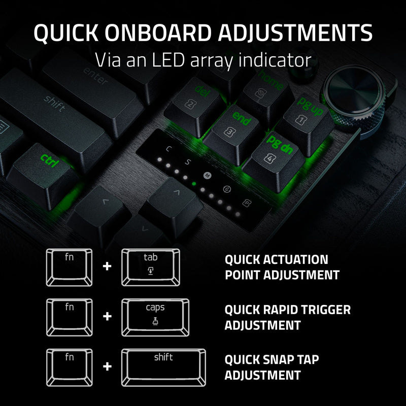 Razer Huntsman V3 Pro Tenkeyless Analog Optical Esports Keyboard