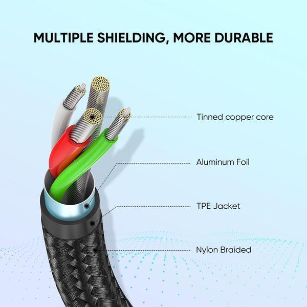 Ugreen USB-C Male to USB-A 2.0 Male Cable - 3m (Gray) (US288/60408)