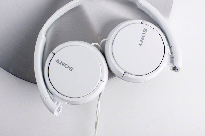 Sony MDR-ZX110AP/W Stereo Wired Headphones (White)