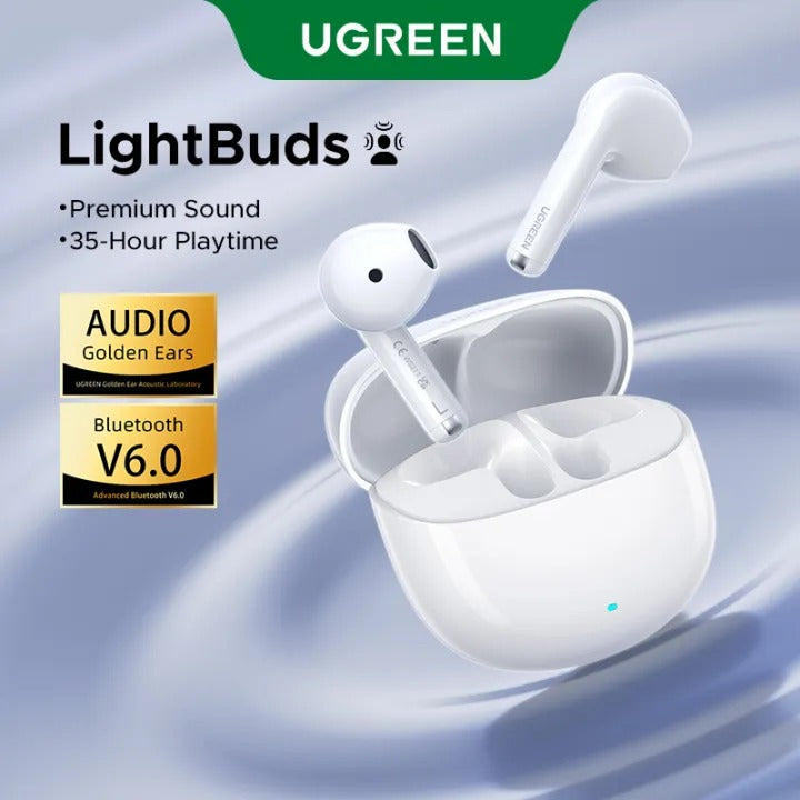 Ugreen LightBuds True Wireless Earbuds (White) (WS217/65876)