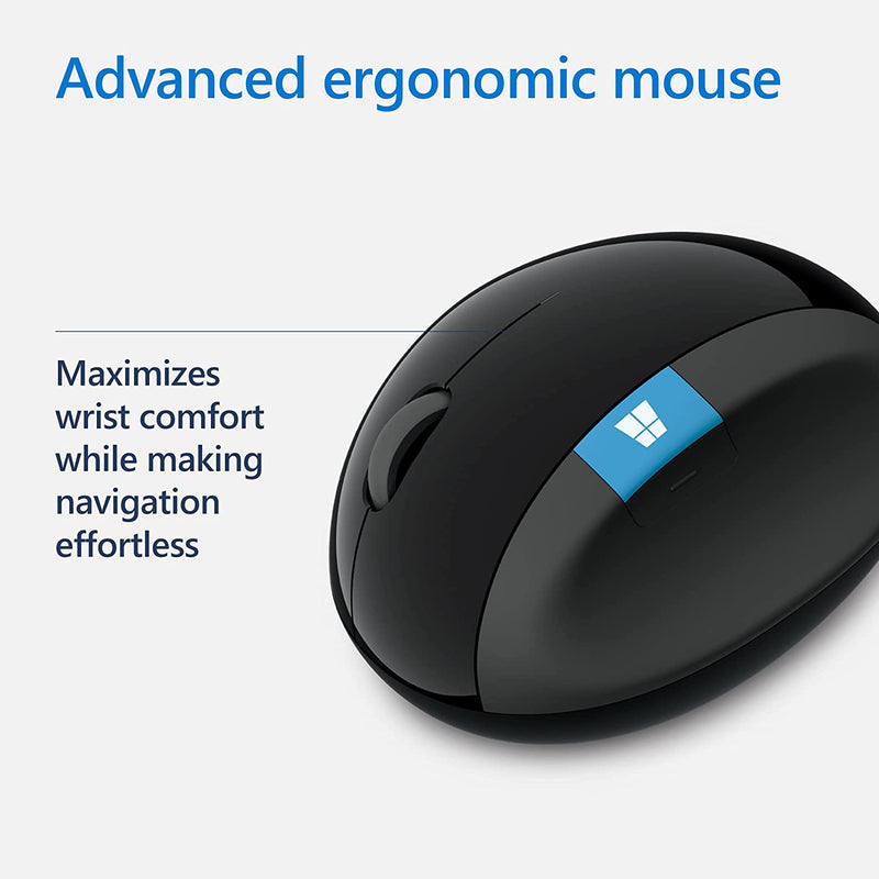 Microsoft Wireless Sculpt Ergonomic Desktop Keyboard Mouse Combo (L5V-00027)