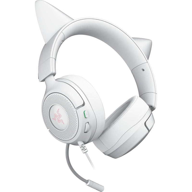 Razer Kraken Kitty V3 X Wired Kitty Headset for Gaming (Black, Quartz, White)