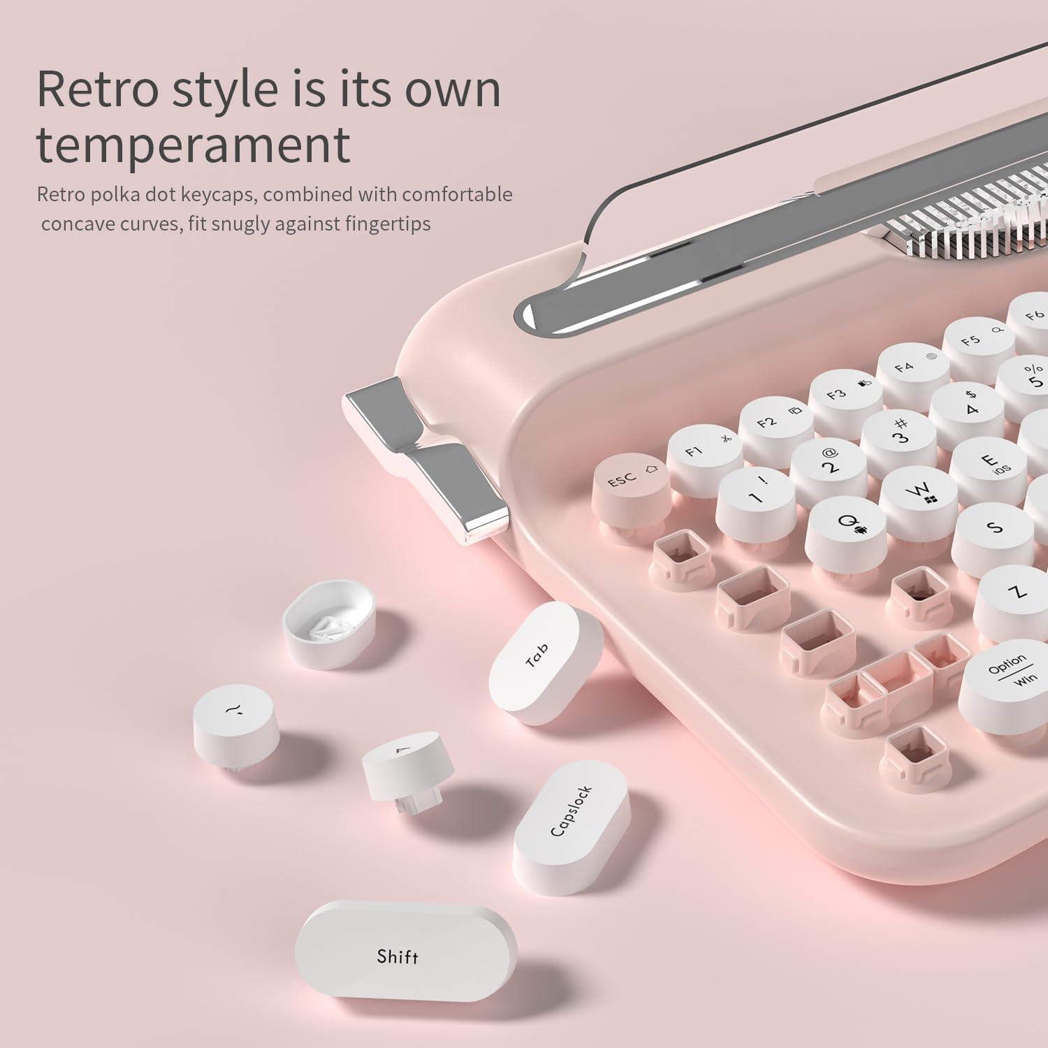 Ajazz AF84 Dual-Mode 84-Keys Membrane Keyboard