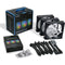 Lian Li Uni Fan AL120 V2 RGB 120mm Revolutionized Daisy-Chain ARGB Triple Fan (Black) (UF-AL120V2-3B)