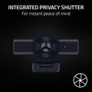 Razer Kiyo V2 X 1440p 60 FPS Webcam for Creators (Black, White, Quartz