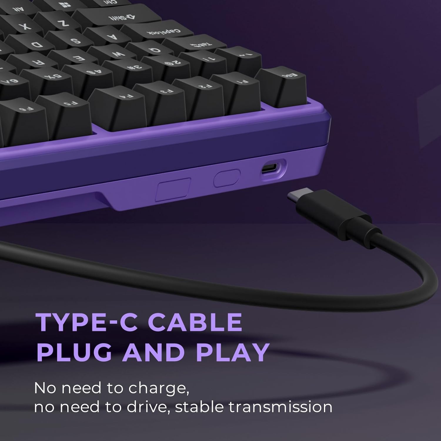 Royal Kludge RK X87 Single-Mode RGB 86 Keys Mechanical Keyboard
