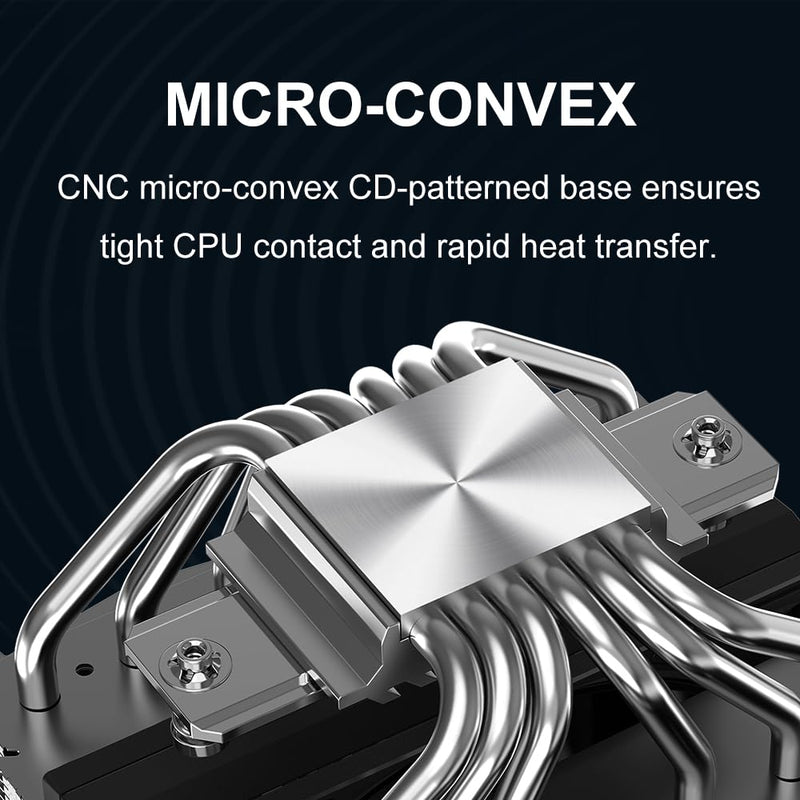 Sama A60E Dual Tower CPU Air Cooler (Silver) (A60-XXWNNXOX-G)