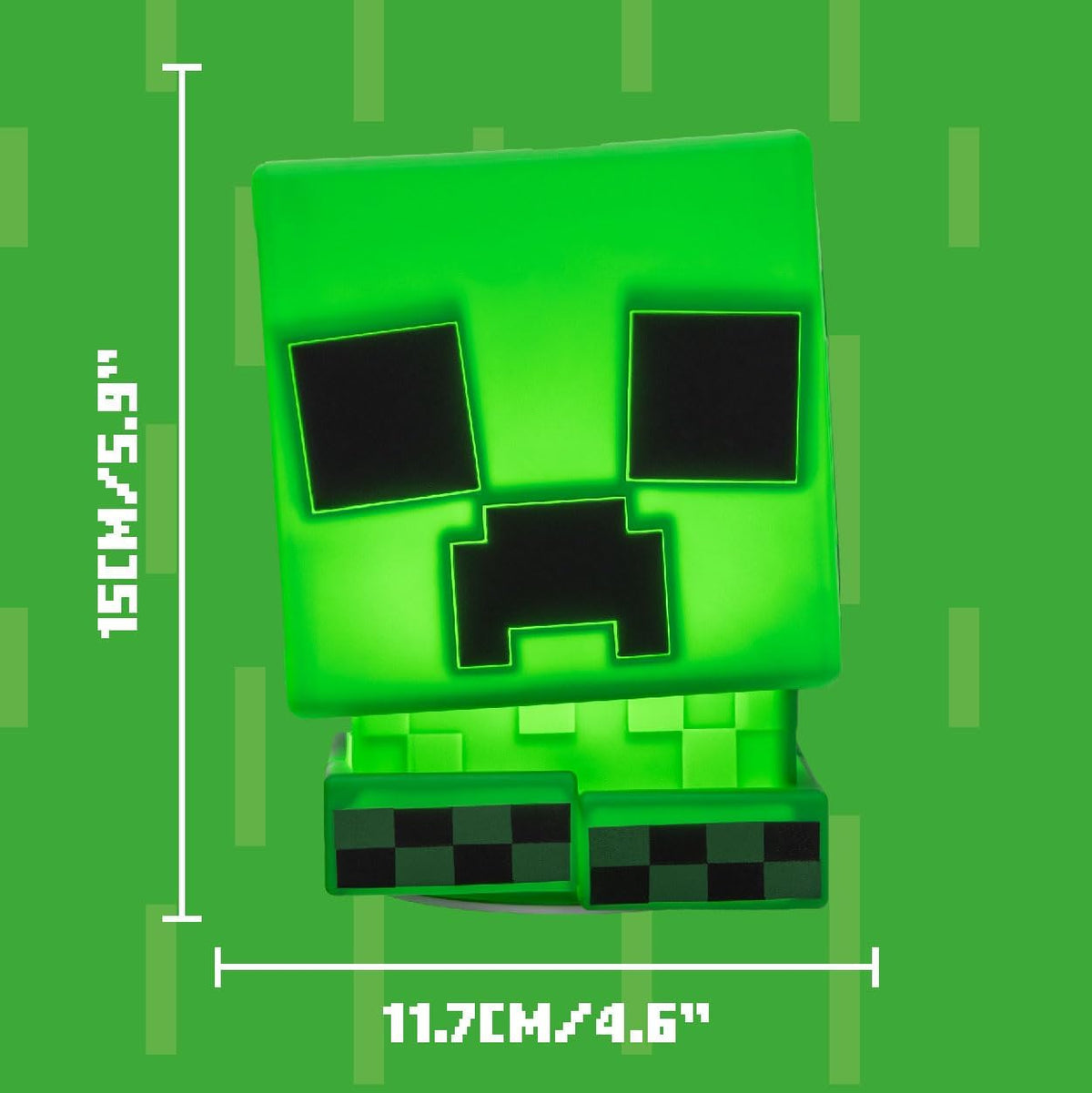 Paladone Minecraft Creeper SquishyGlo Silicone Light (PP14710MCF)