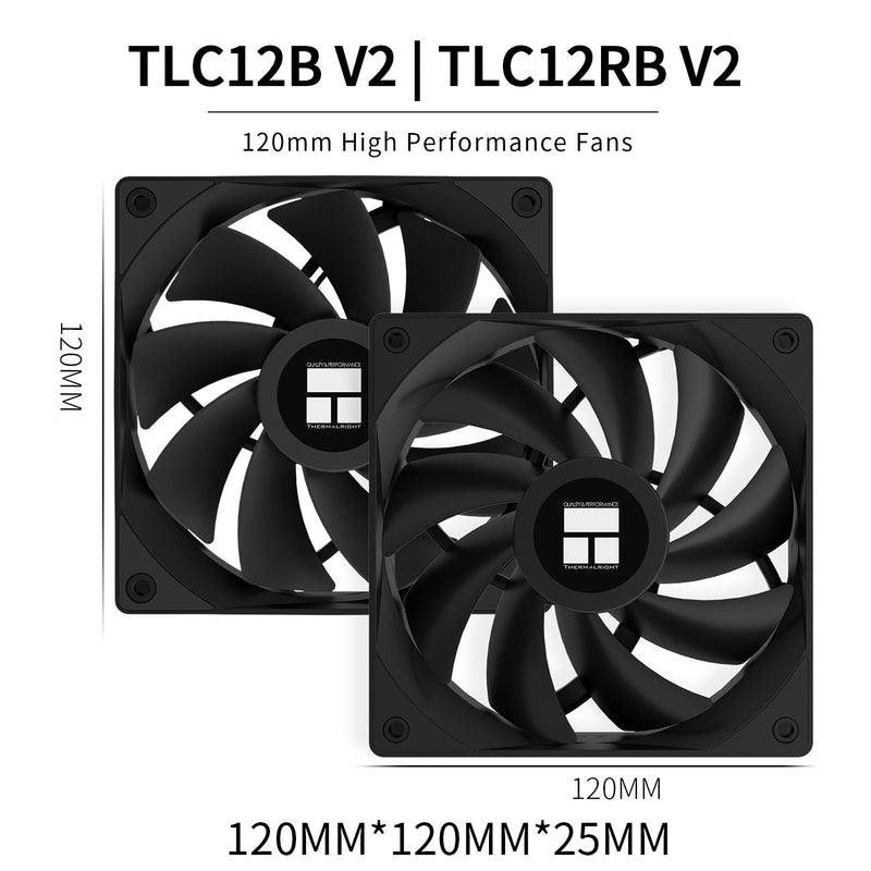 Thermalright Burst Assassin 120 Vision Single Tower CPU Air Cooler 