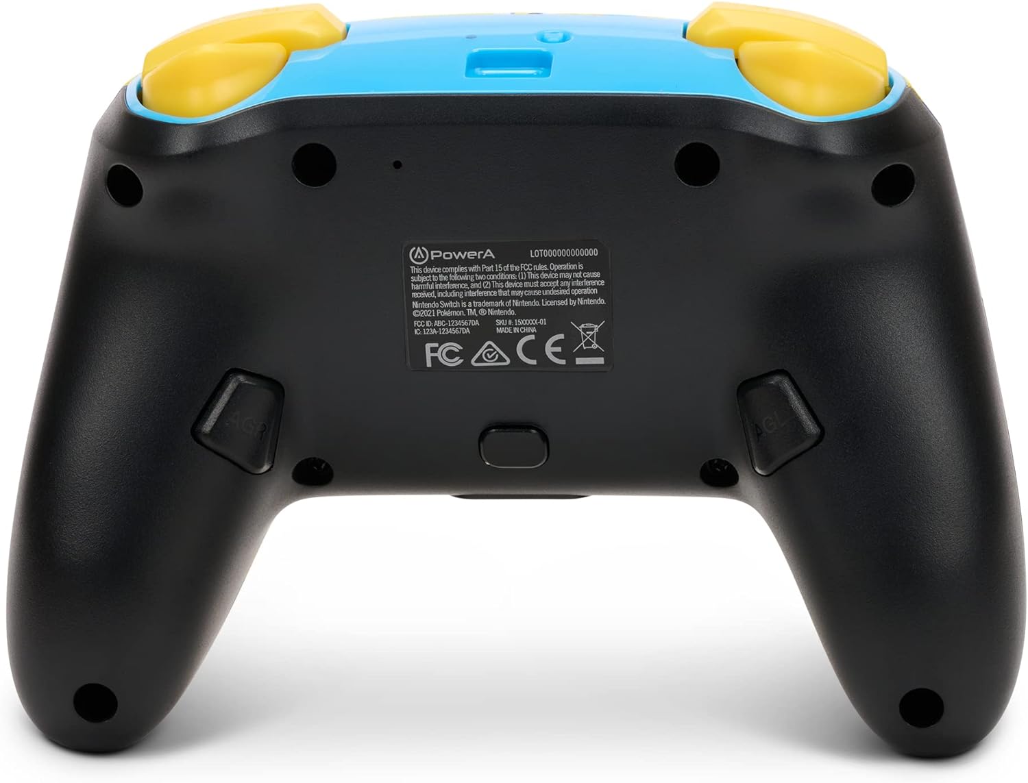 Power A NSW Enhanced Wireless Controller Pikachu Vortex For Nintendo Switch