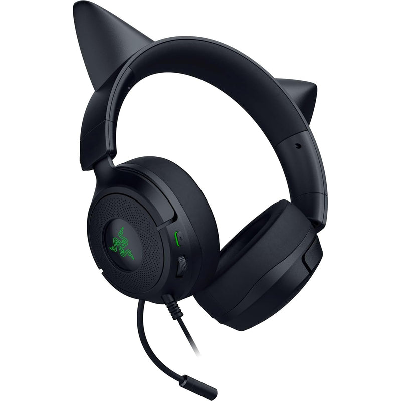 Razer Kraken Kitty V3 X Wired Kitty Headset for Gaming (Black, Quartz, White)