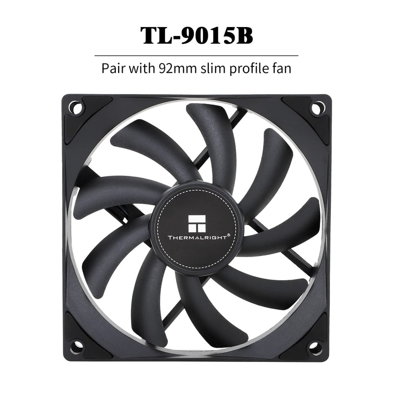 Thermalright AXP90-X53 Full HTPC/ITX Low-Profile CPU Air Cooler (Black)