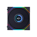 Lian Li Uni Fan TL Wireless LCD 120mm Reverse Blade Revolutionary ARGB Triple Fan
