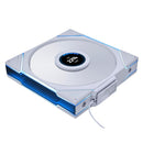 Lian Li Uni Fan TL Wireless 140mm Revolutionary Wireless Reverse Blade ARGB Fan - Single Pack (White) (14RTLLCD1W1W)