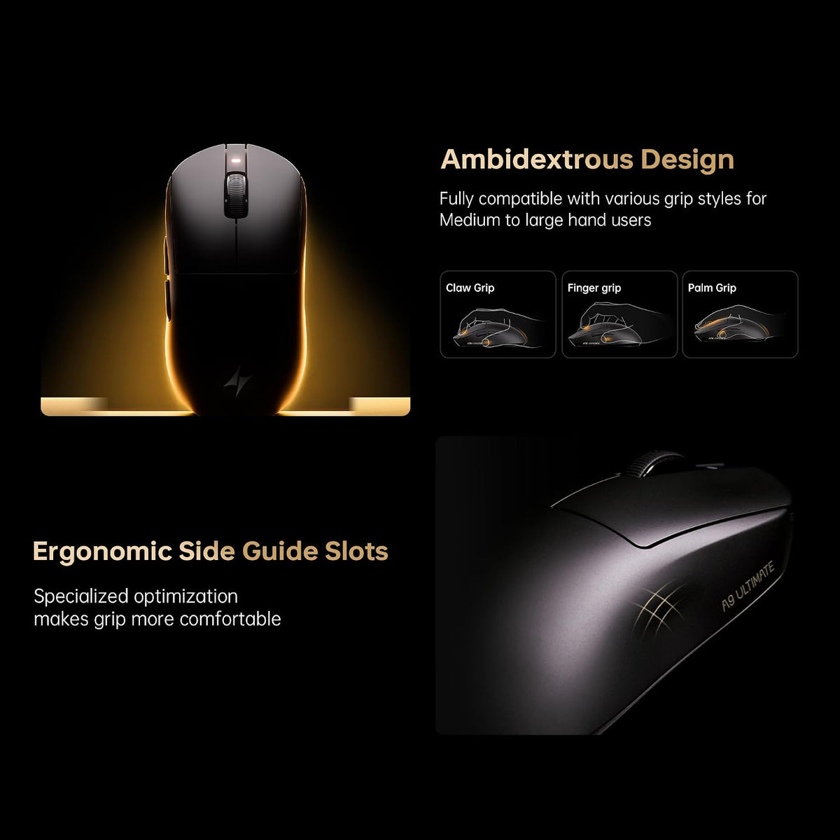 ATK Dragonfly A9 Mini Lightweight Wireless Mouse