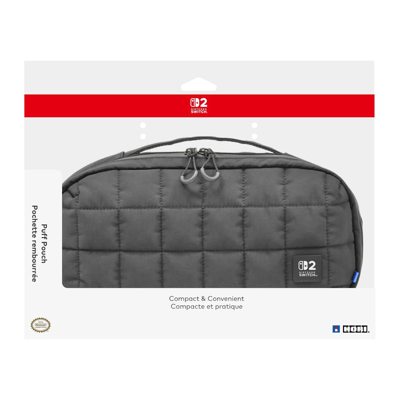 Hori Puff Pouch for Nintendo Switch 2 (Black) (NSX-019A)
