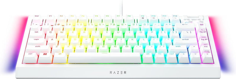 Razer Blackwidow V4 75% Hot-Swappable Mechanical Gaming Keyboard