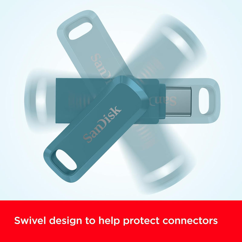 Sandisk Ultra Dual Drive Go USB 3.2 Gen 1 Type-C 64GB Flash Drive (Navagio Bay) | DataBlitz