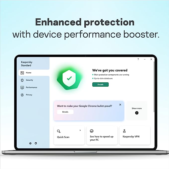 Kaspersky Standard 3-Device (1-Year Retail Pack)