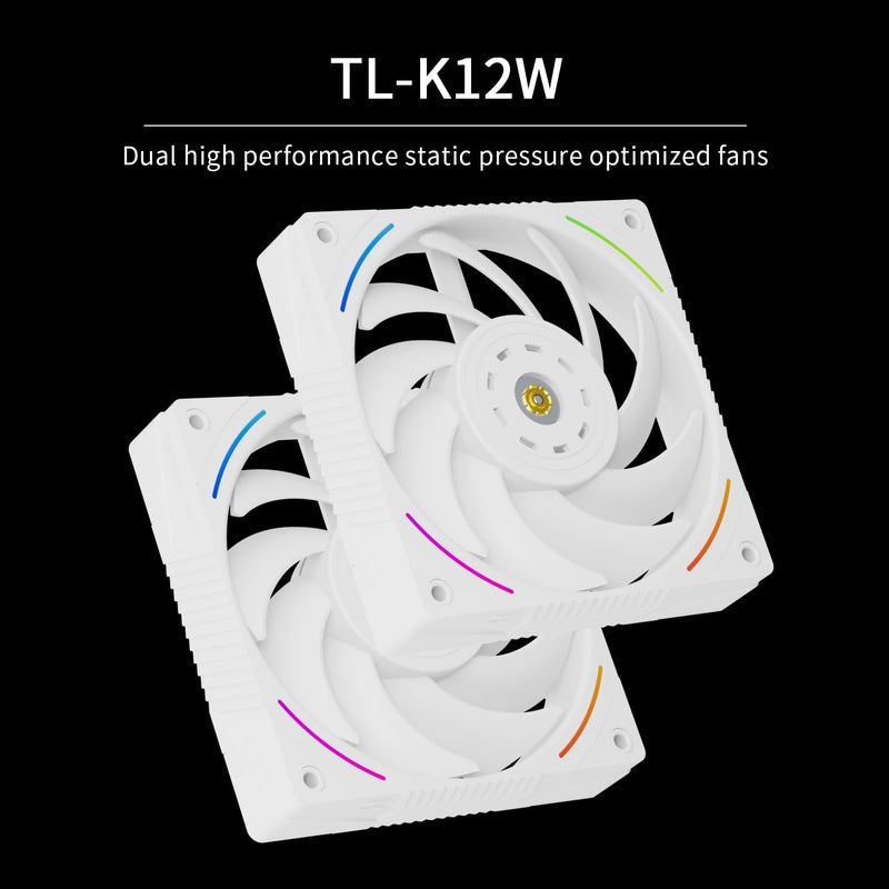 Thermalright Phantom Spirit 120 Digital Dual Tower CPU Air Cooler (Snow)